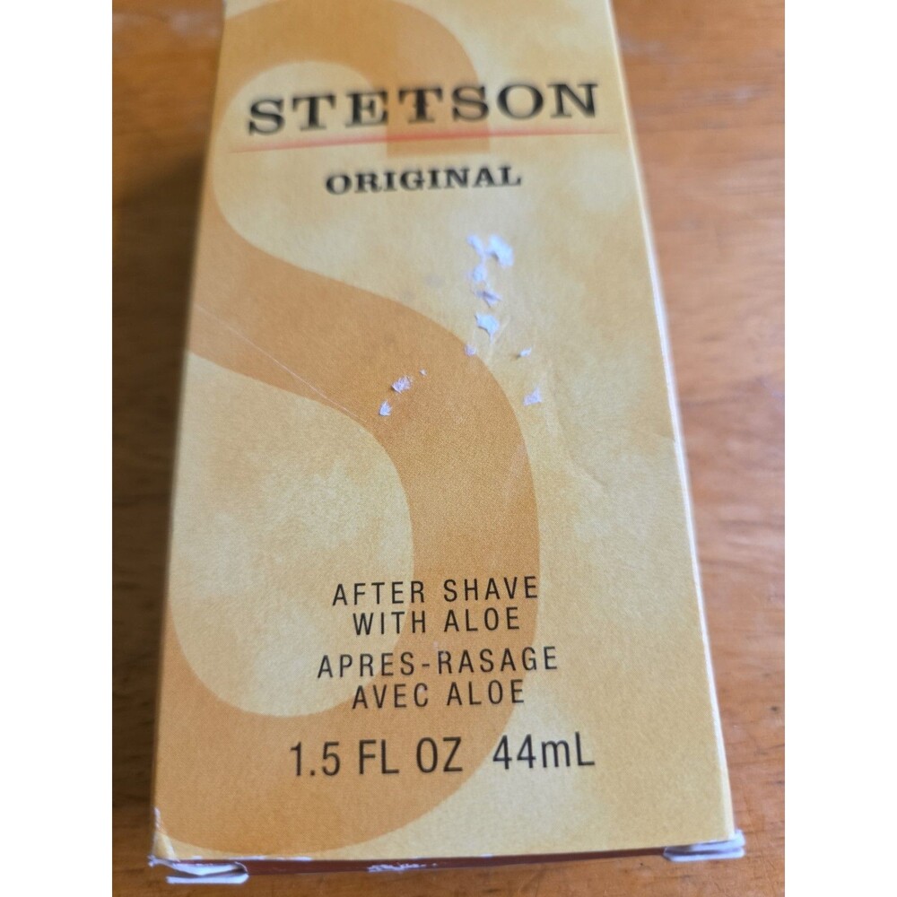 Stetson After Shave With Aloe 1.5 Oz New In box